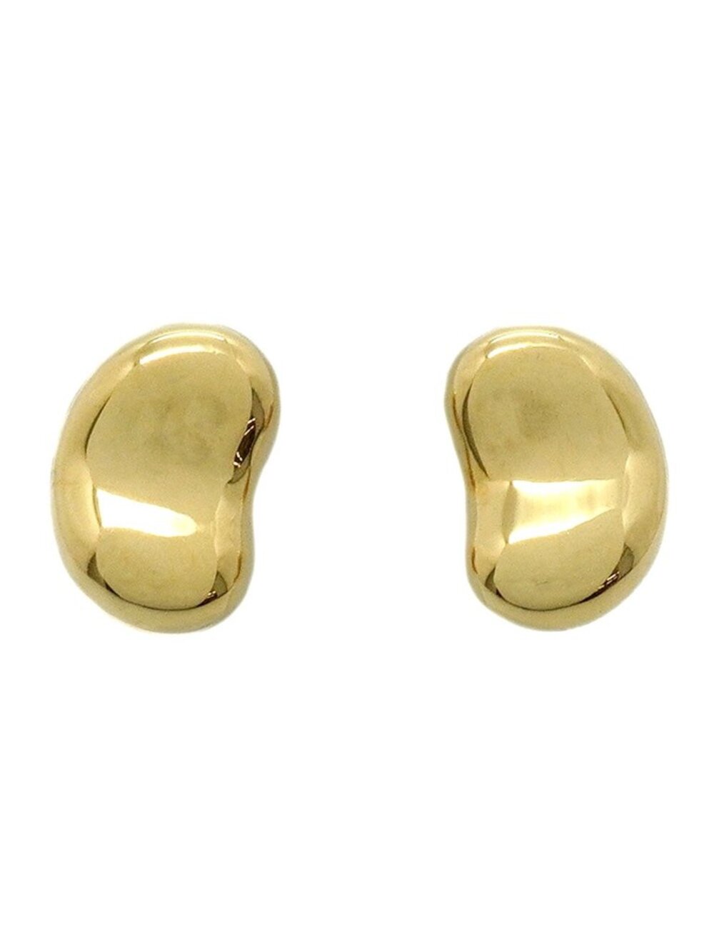 Tiffany & Co Earrings Bean 18k Yellow Gold